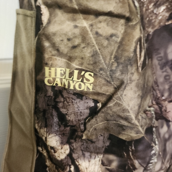 BROWNING Hells Canyon PRIMALOFT Insulated Hunting Mossy Oak Bibs WMS Size L NWT. - Picture 7 of 16